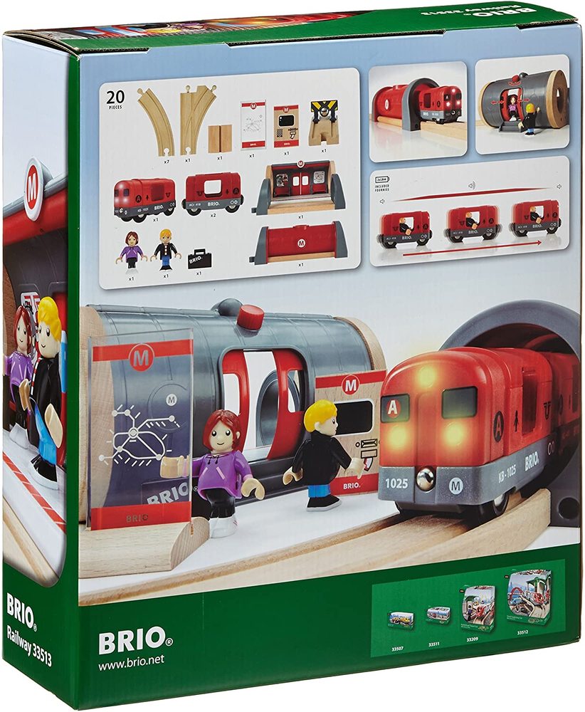 BRIO Metro Railway Set