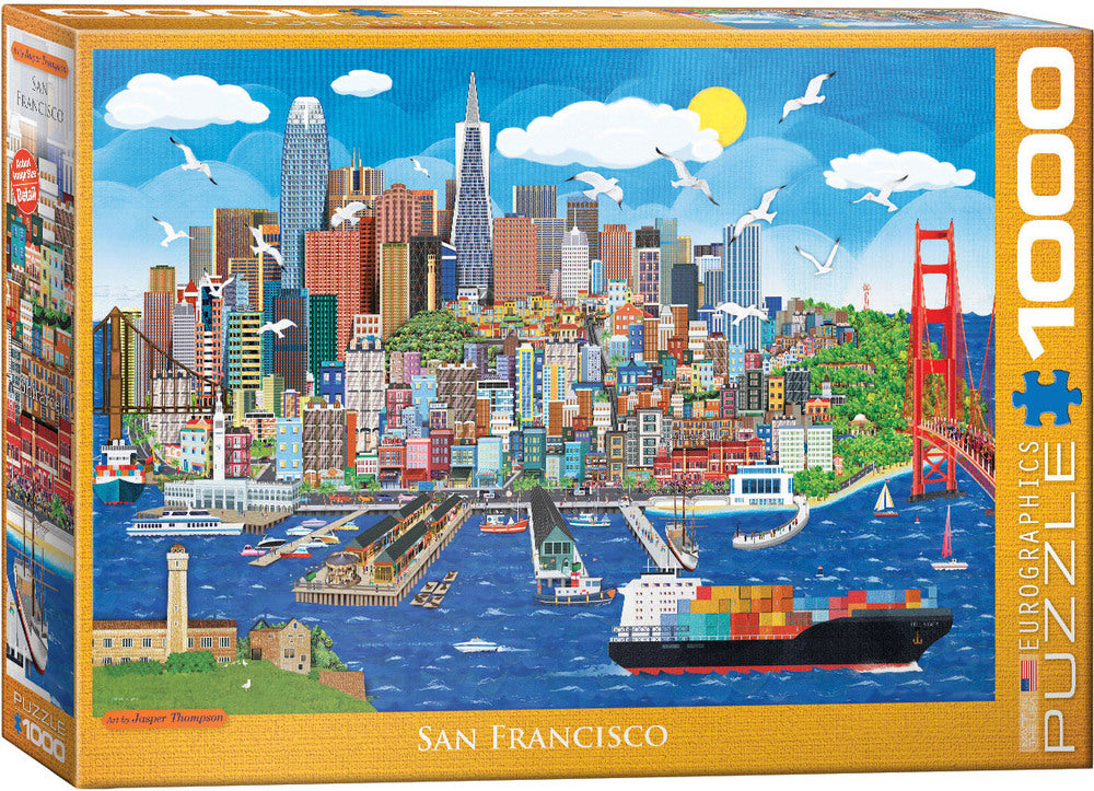 San Francisco Folk Art 1000pc