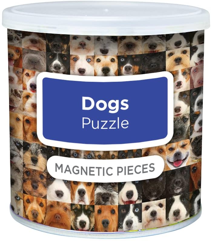 100pc Magnetic Dog Puzzle