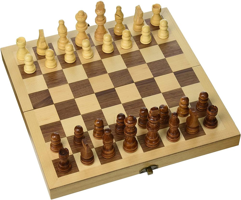 Chess Set 2.5", Deluxe Wood