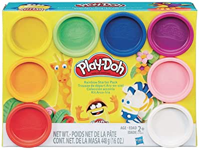 Play Doh 8 Pack of 2oz Cans (Asst Colors)