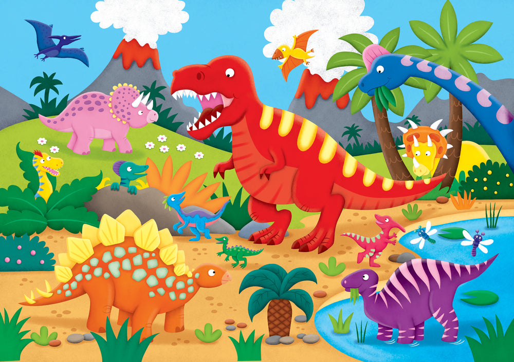 Dinosaurs 48pc Floor Puzzle