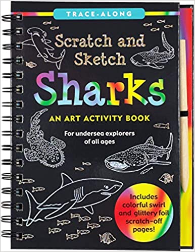 Scratch and Sketch Sharks