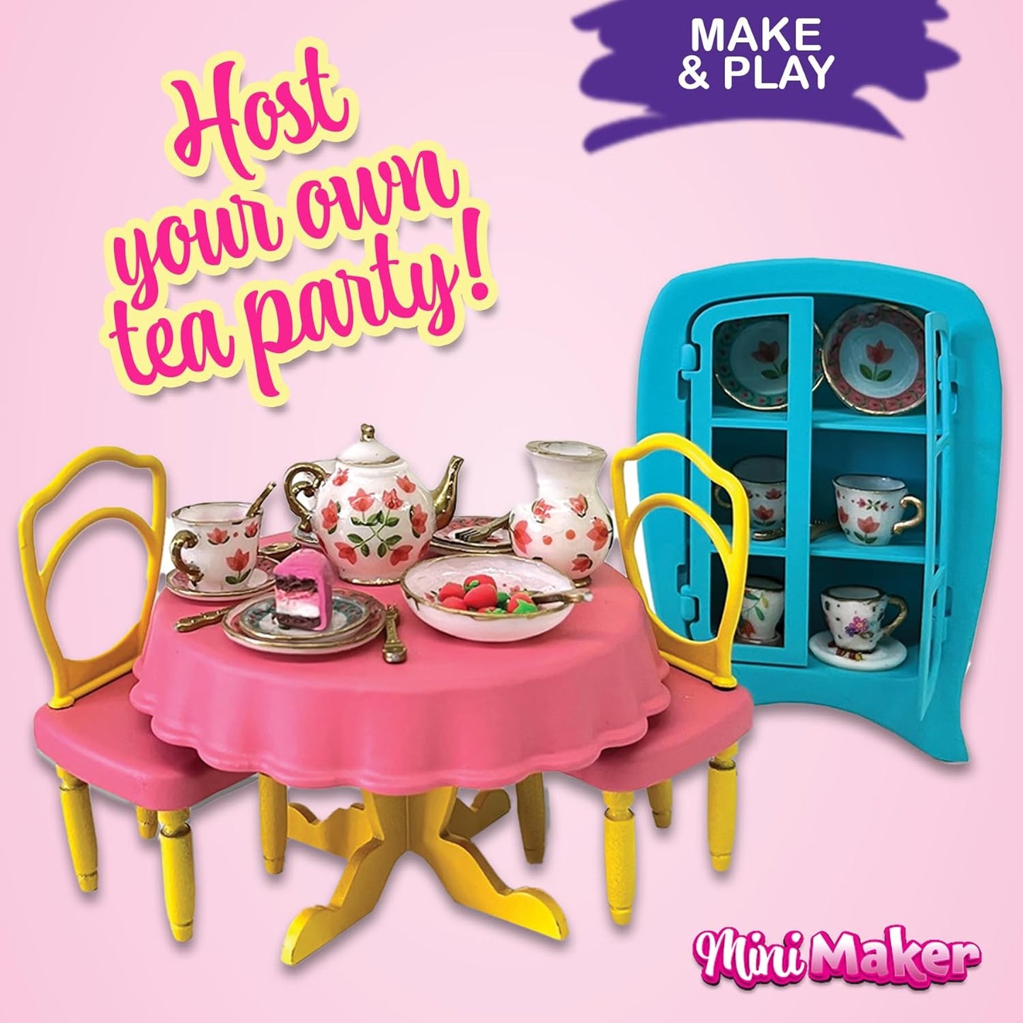 Tea Time Party Mini Maker - Paint Your Own Mini Ceramics