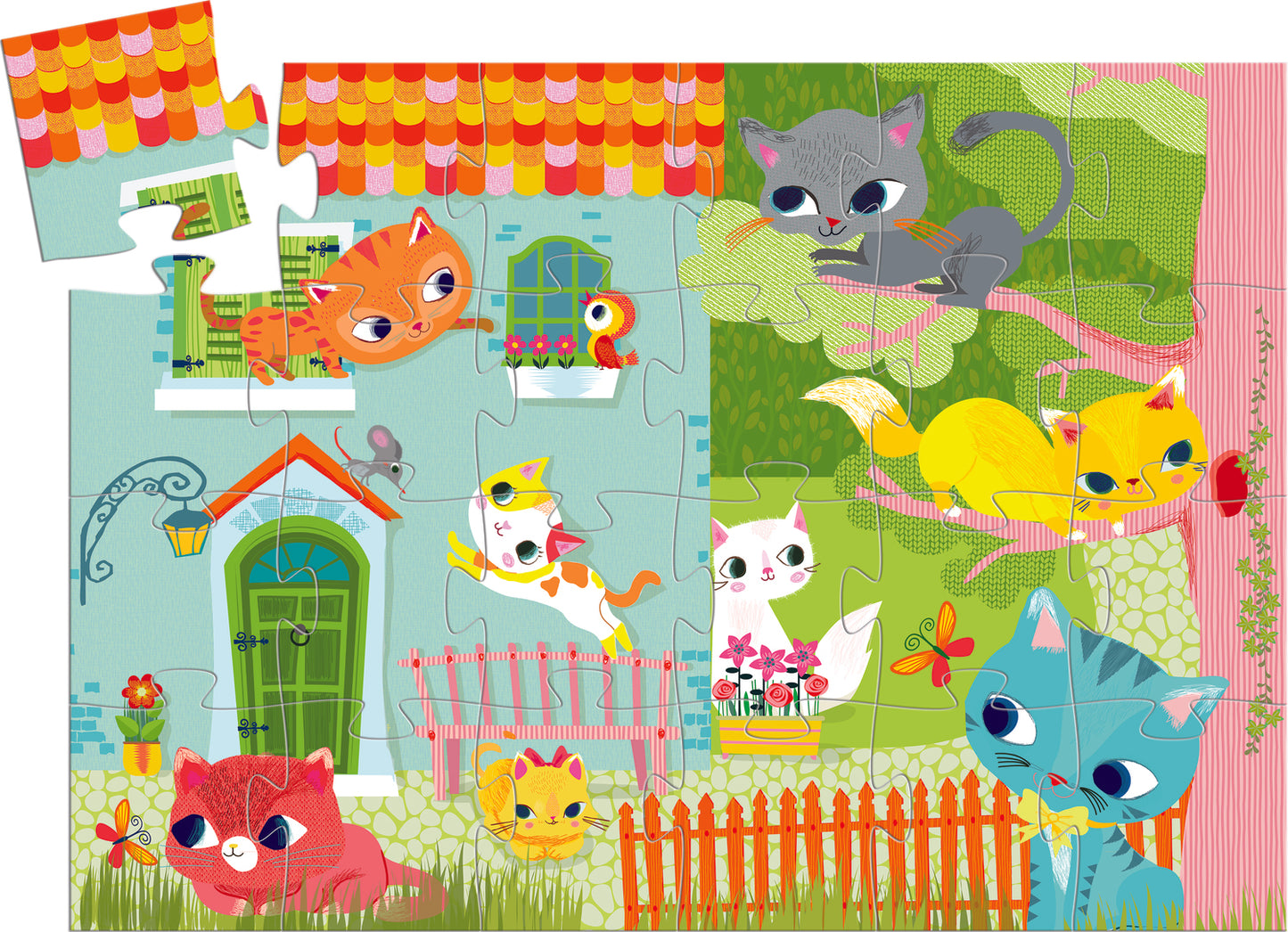 Pachat And His Friends 24pc Silhouette Puzzle