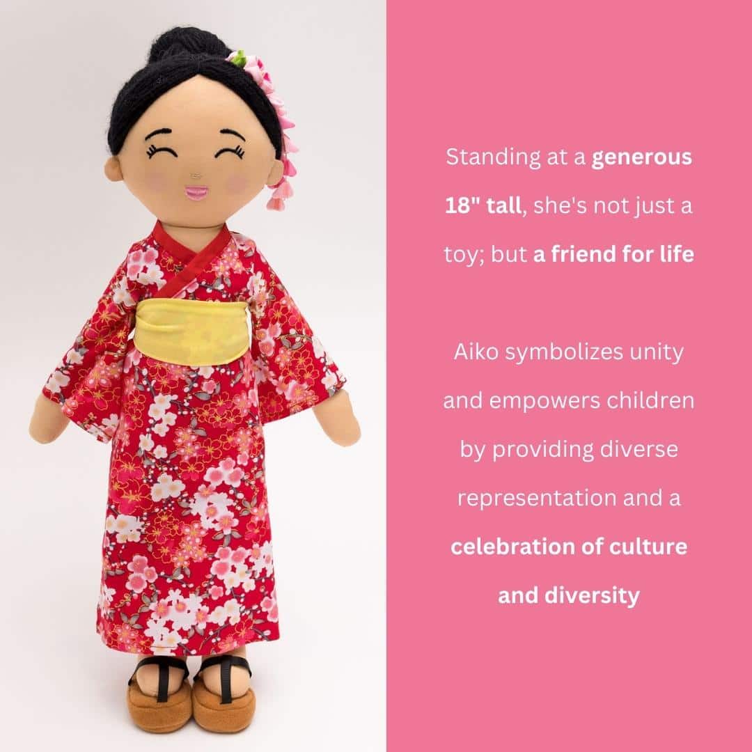 Aiko Japanese Cultural Doll