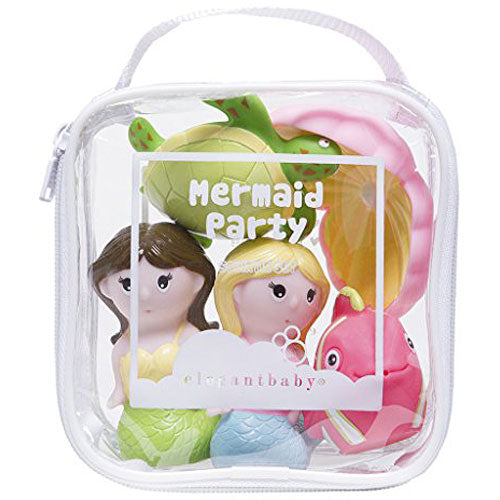 Mermaid Party Bath Squirties Elegant Baby 5 Piece