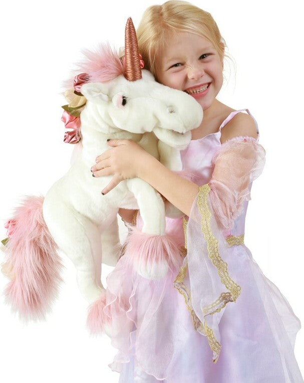 Unicorn, Music Box Puppet