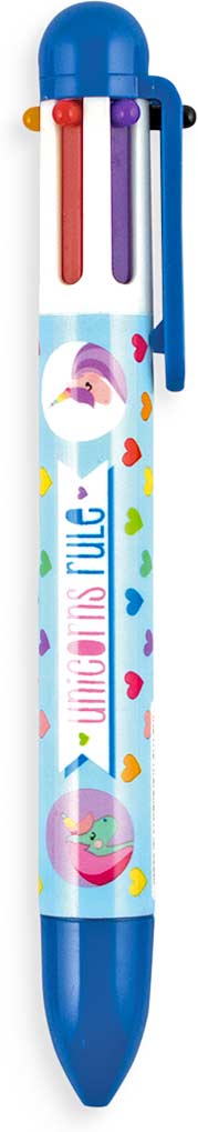 6 Click Pens - Unique Unicorns (Assorted)