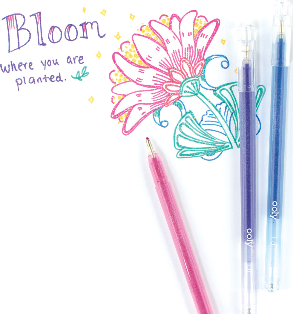 Radiant Writers Glitter Gel Pens