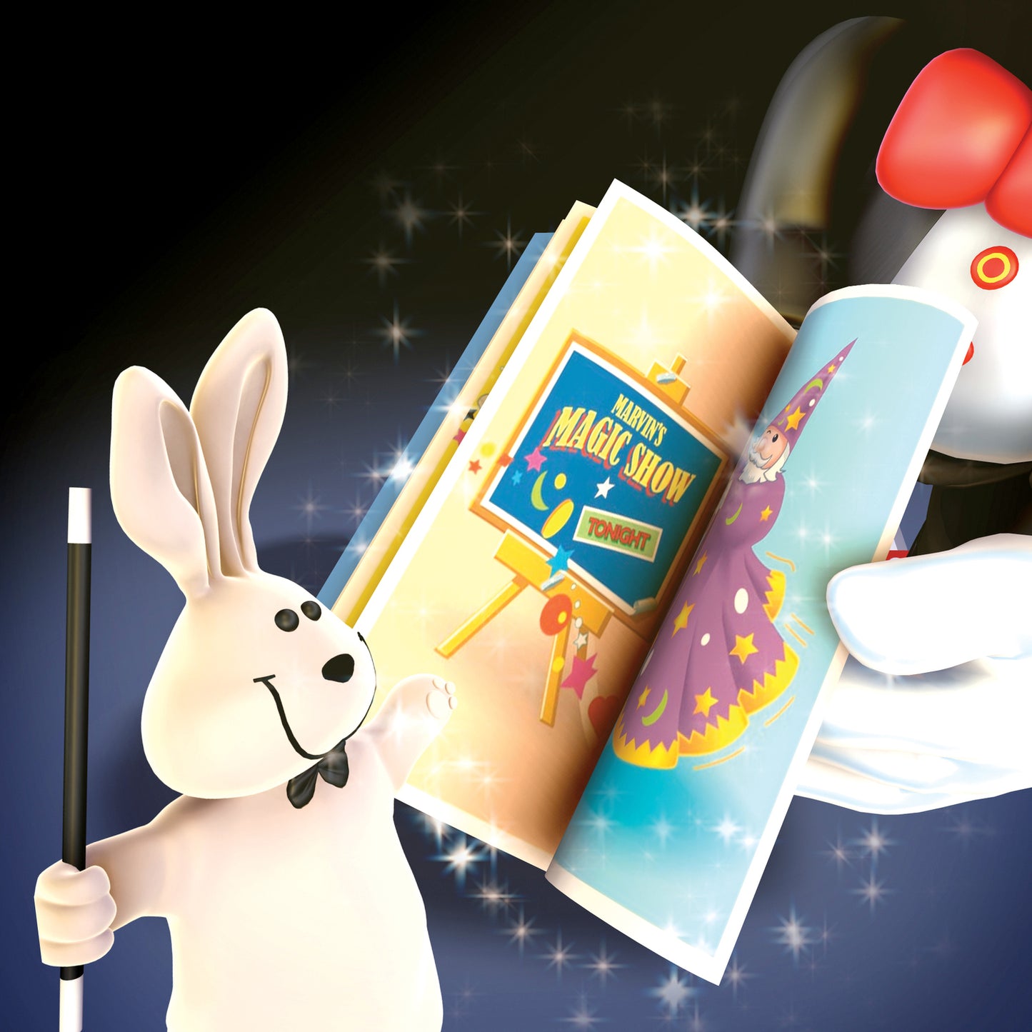 Marvin's Magic Rabbit and Deluxe Top Hat