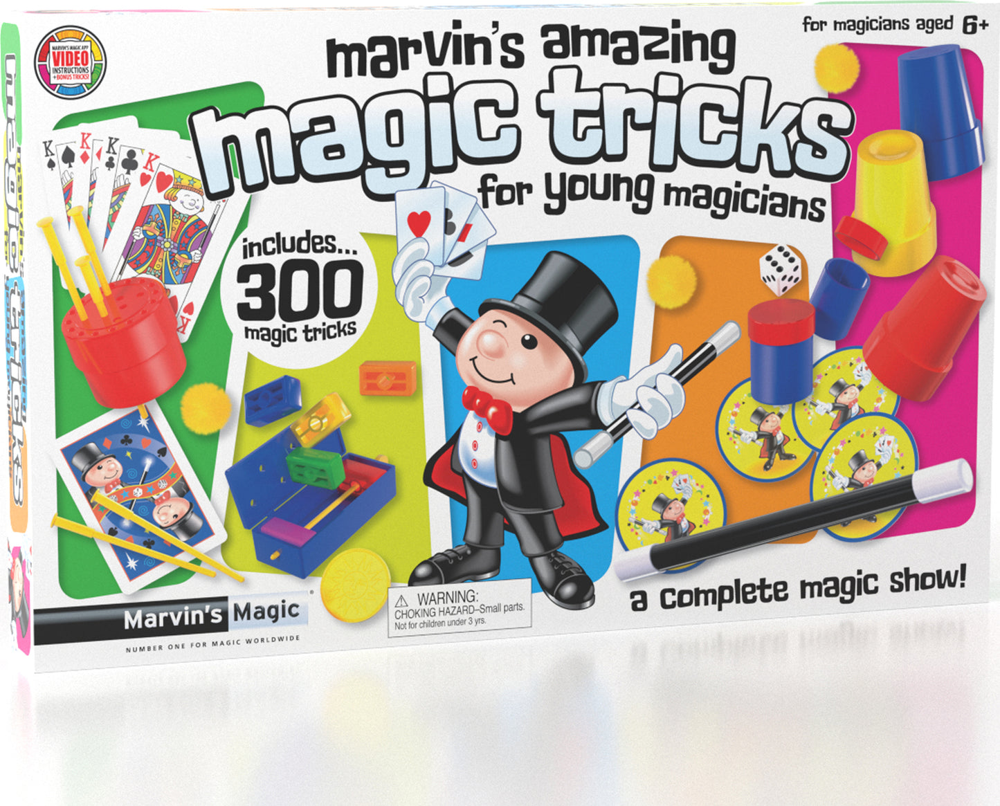 Marvin's 300 Amazing Magic Tricks for Young Magicians