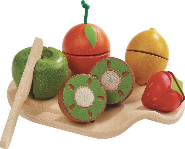 Assorted Wooden Fruits Set