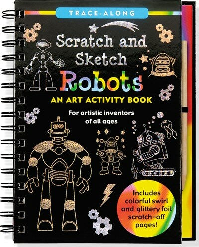Scratch and Sketch Robots