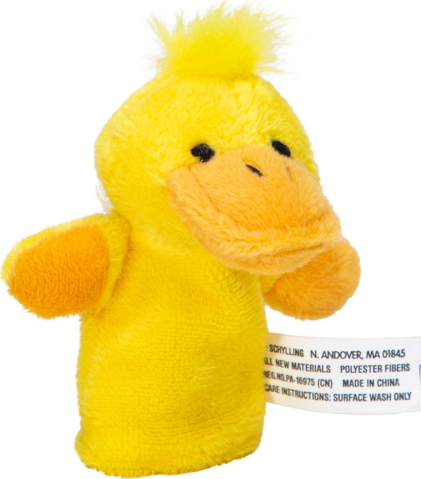 Plush Finger Puppets (Assorted Animals)