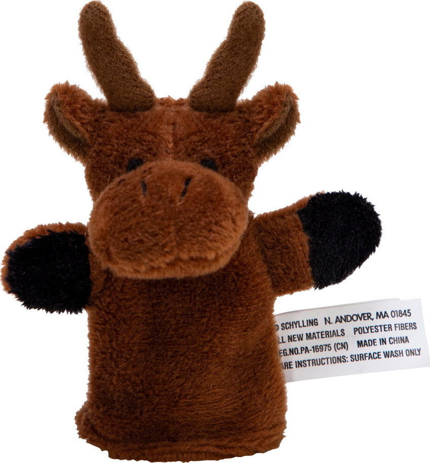 Plush Finger Puppets (Assorted Animals)