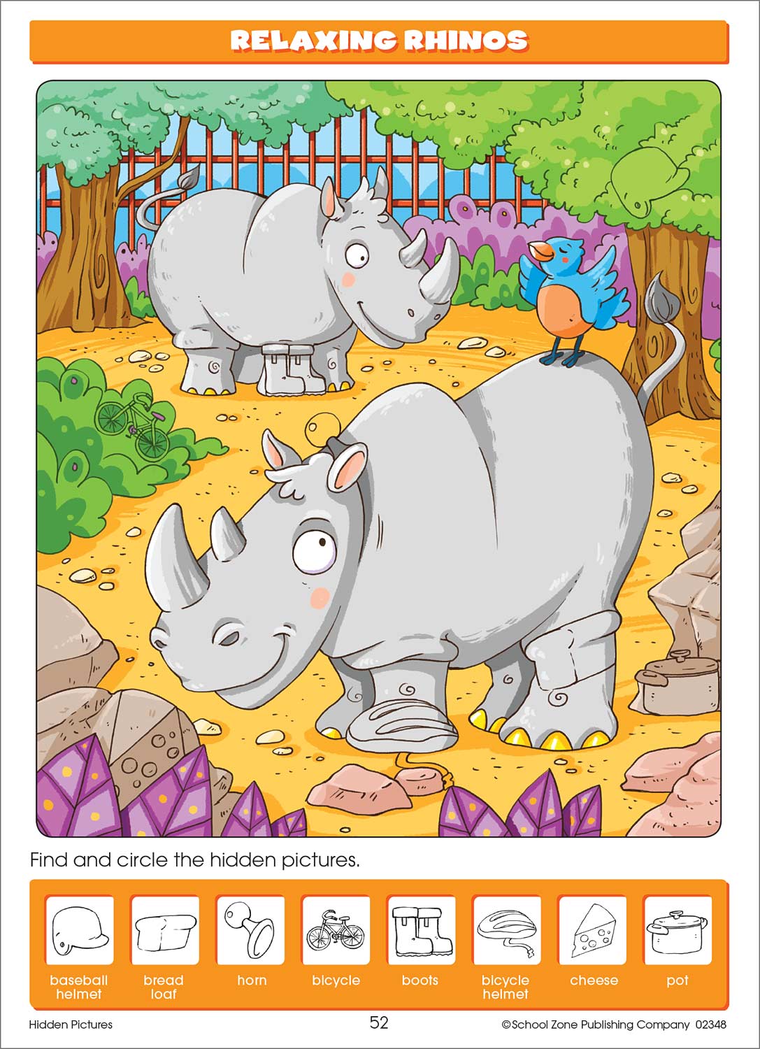 Hidden Pictures Deluxe Edition Activity Zone Workbook