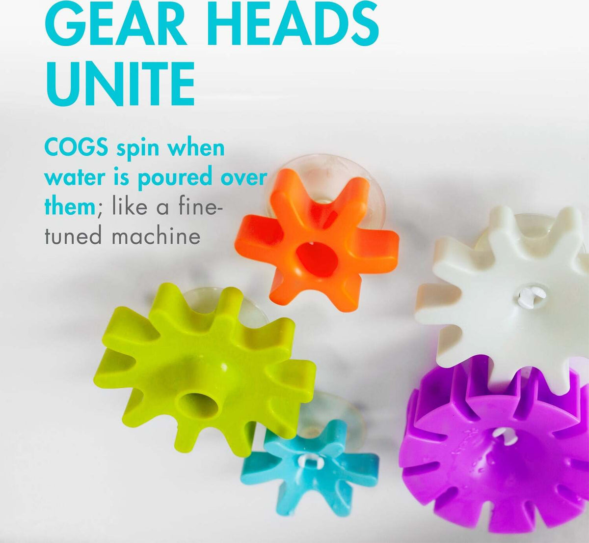 Boon Pipes & Tubes & Cogs Building Bath Toy Bundle