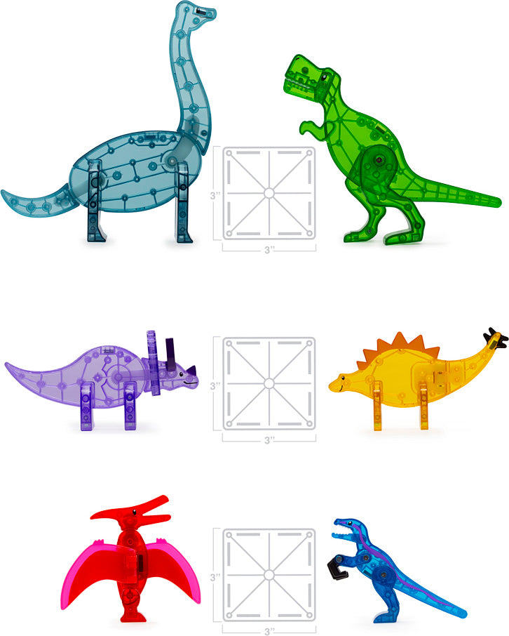 Magna-Tiles Dino World XL (In Store Pickup/Delivery ONLY)