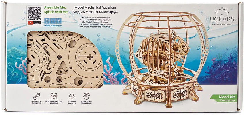 Ugears Mechanical Aquarium Model Kit