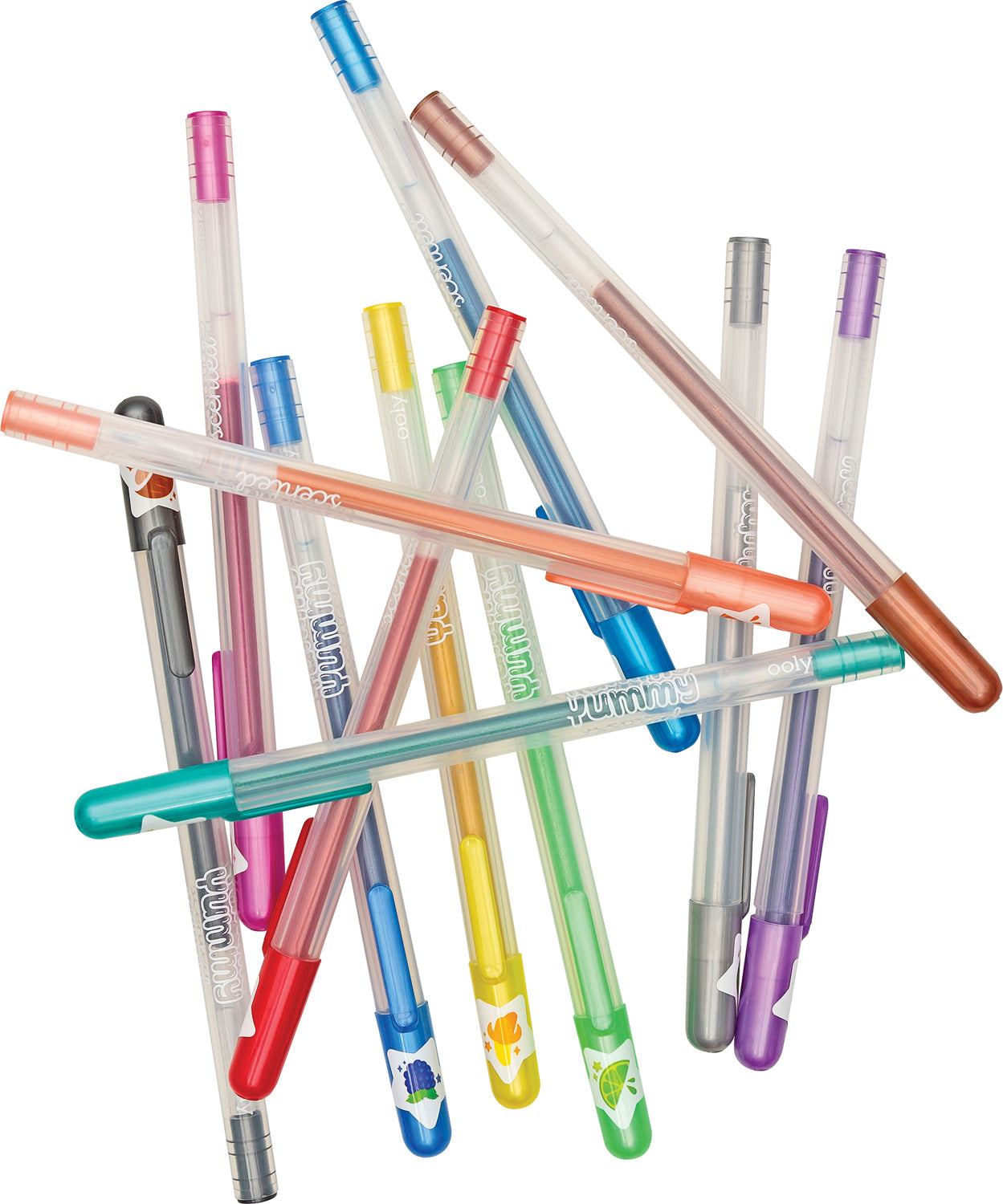 Yummy Yummy Scented Glitter Gel Pens 2.0 - 12 pk