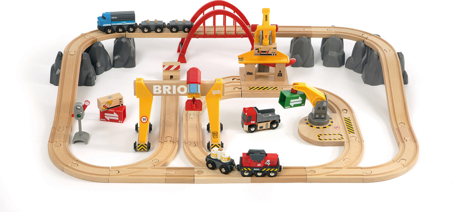 BRIO Cargo Railway Deluxe Train Set (In Store Only)