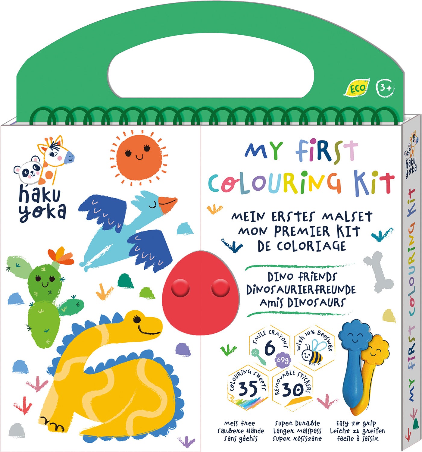 My First Coloring Kit Dino Friends