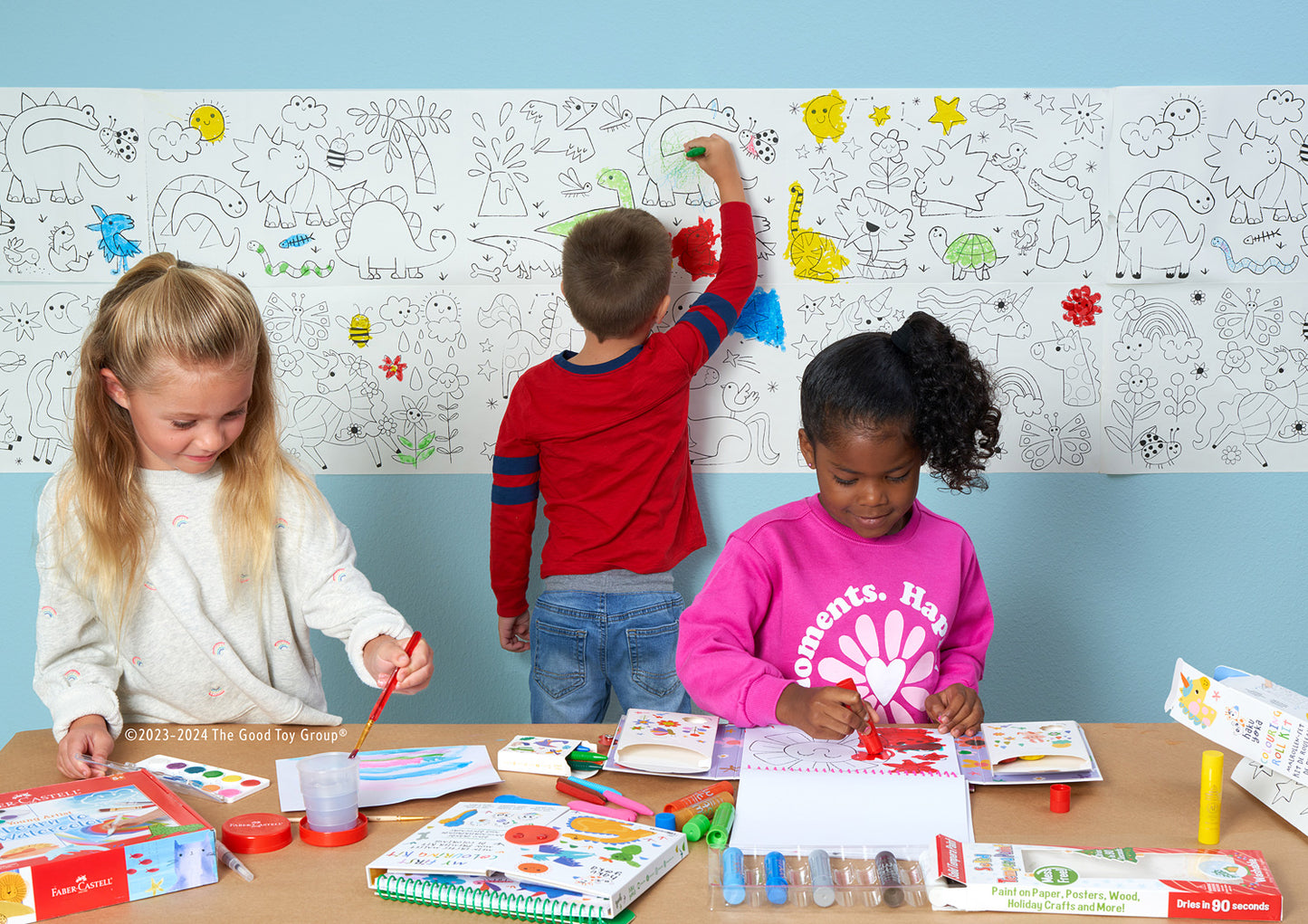 My First Coloring Kit Dino Friends