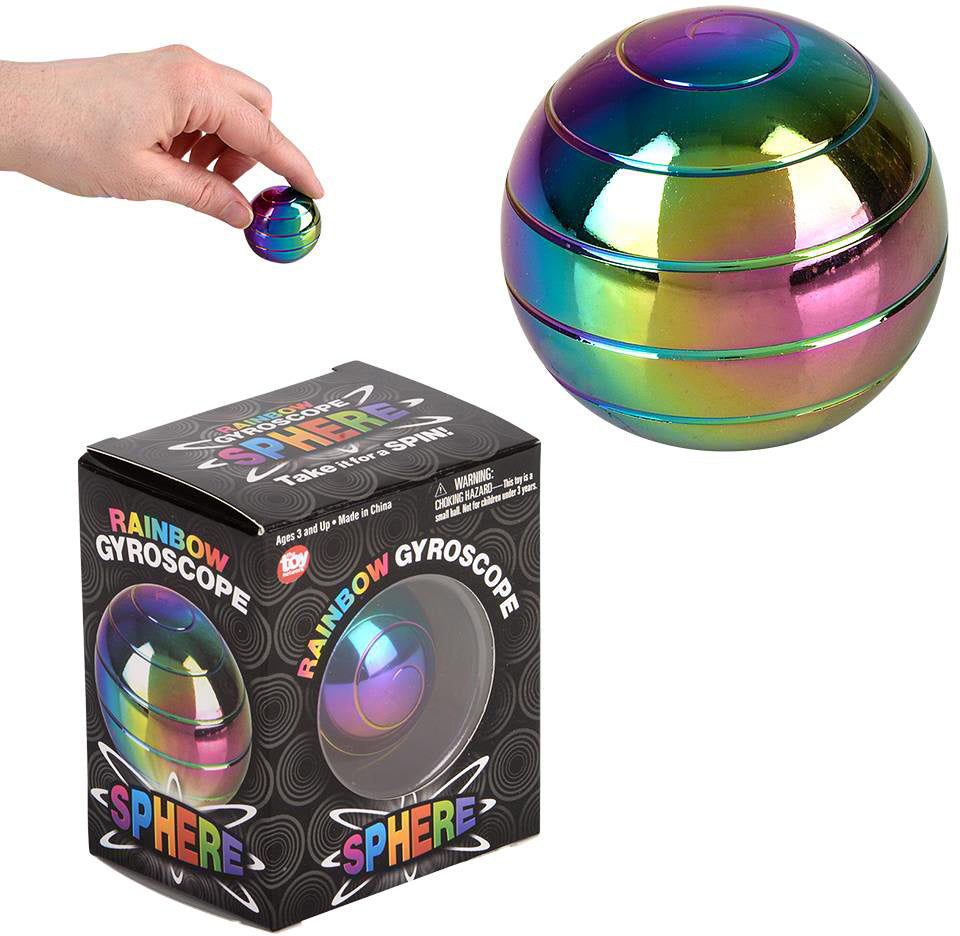 Rainbow Gyroscope Sensory Sphere