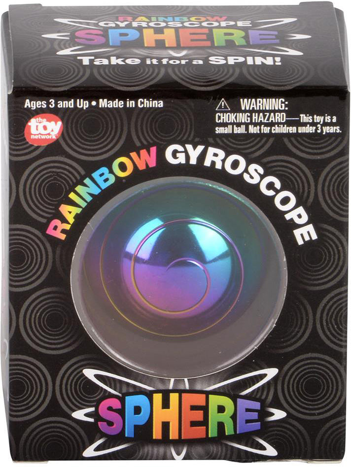 Rainbow Gyroscope Sensory Sphere