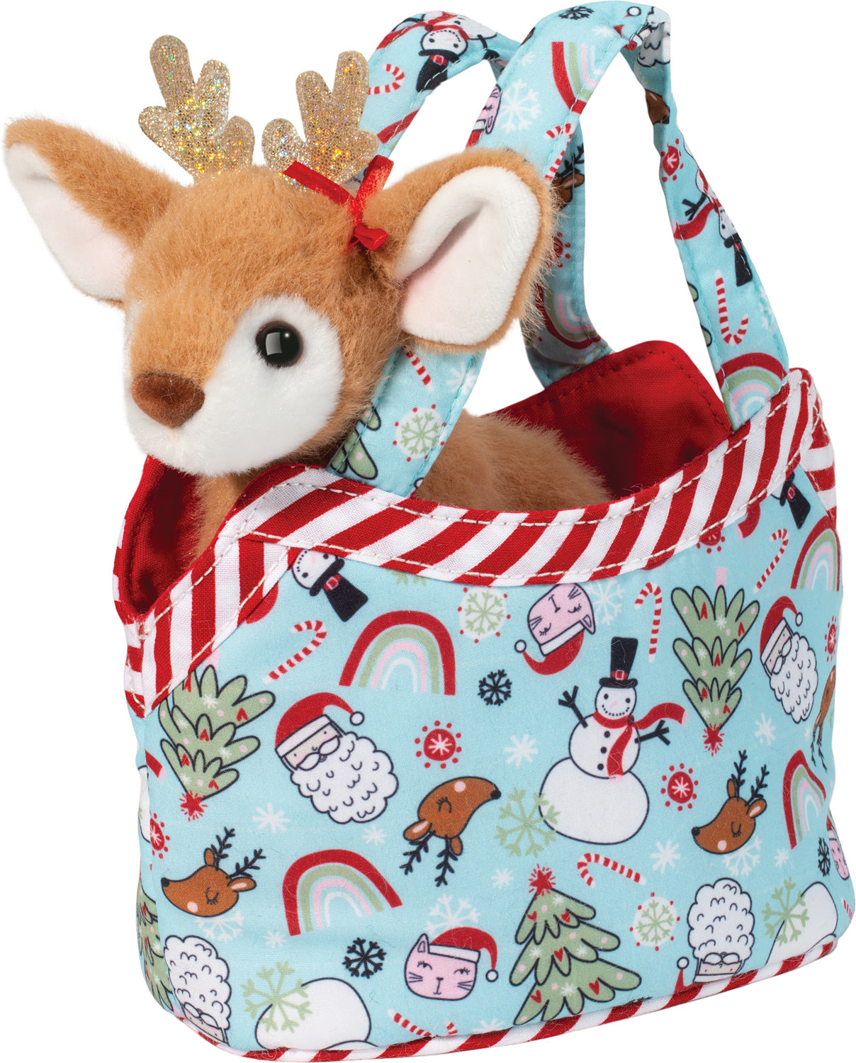 Holiday Sassy Sak Reindeer