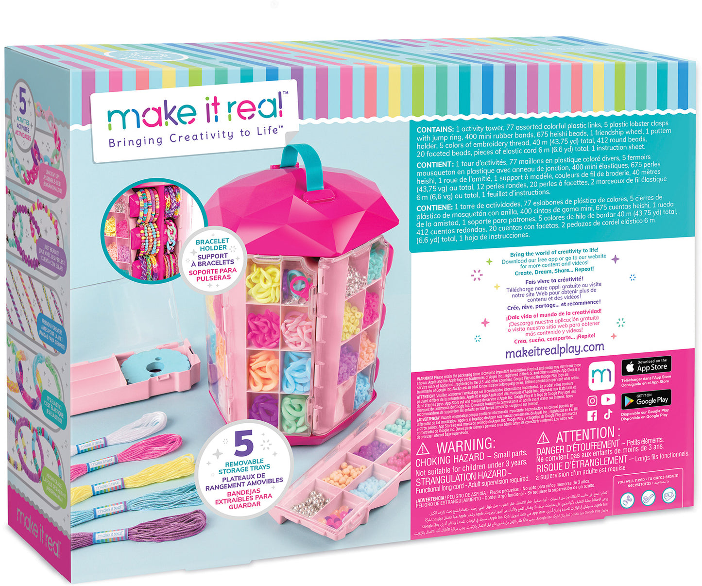 5 in 1 Activity Tower Bracelet Maker