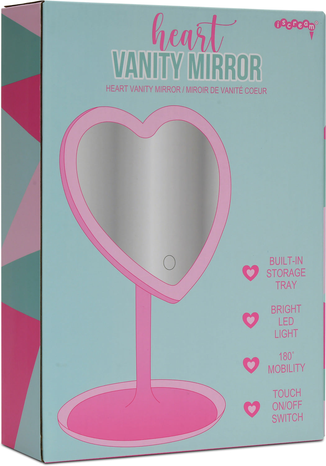 Heart Vanity Mirror Illuminated