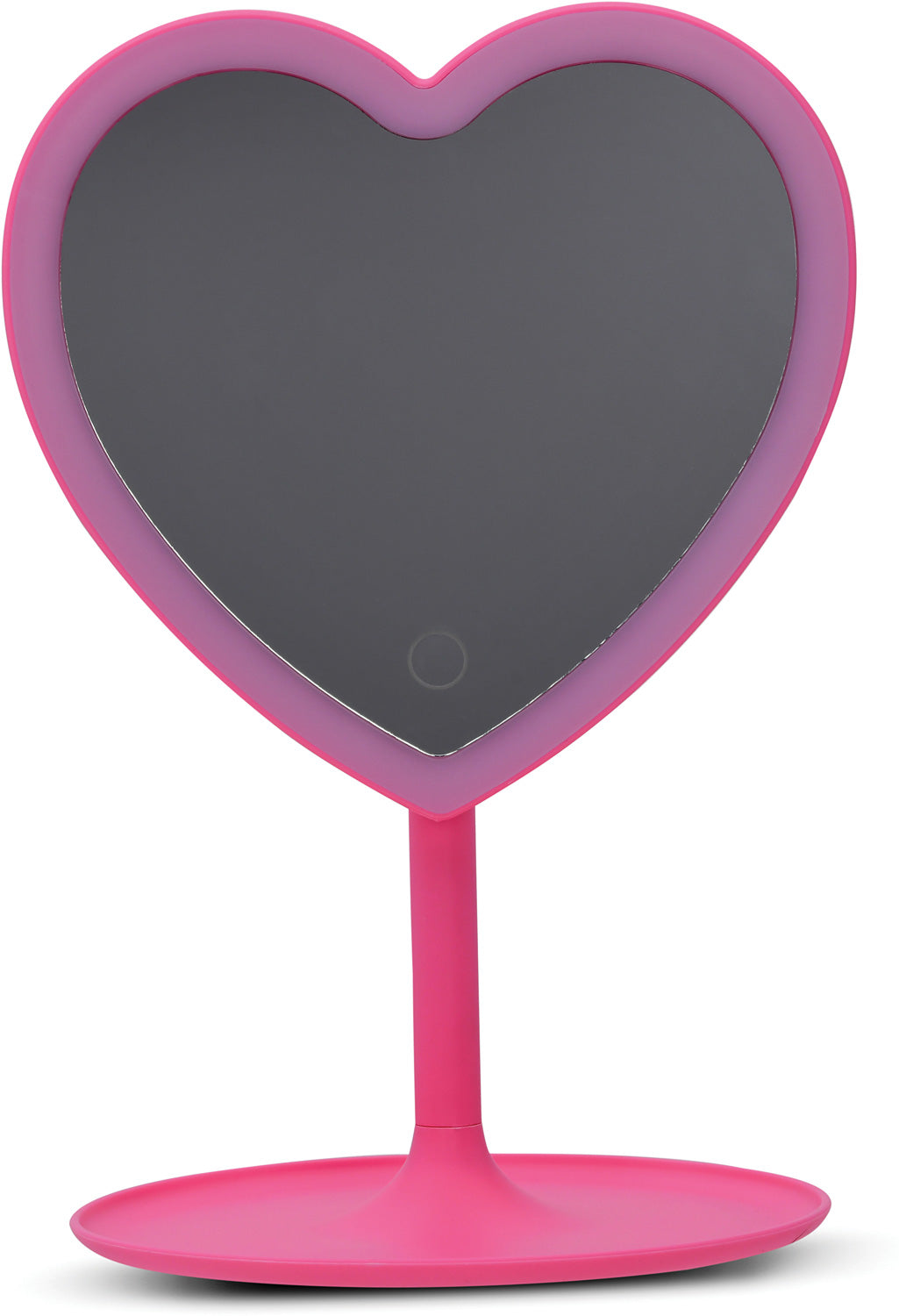 Heart Vanity Mirror Illuminated