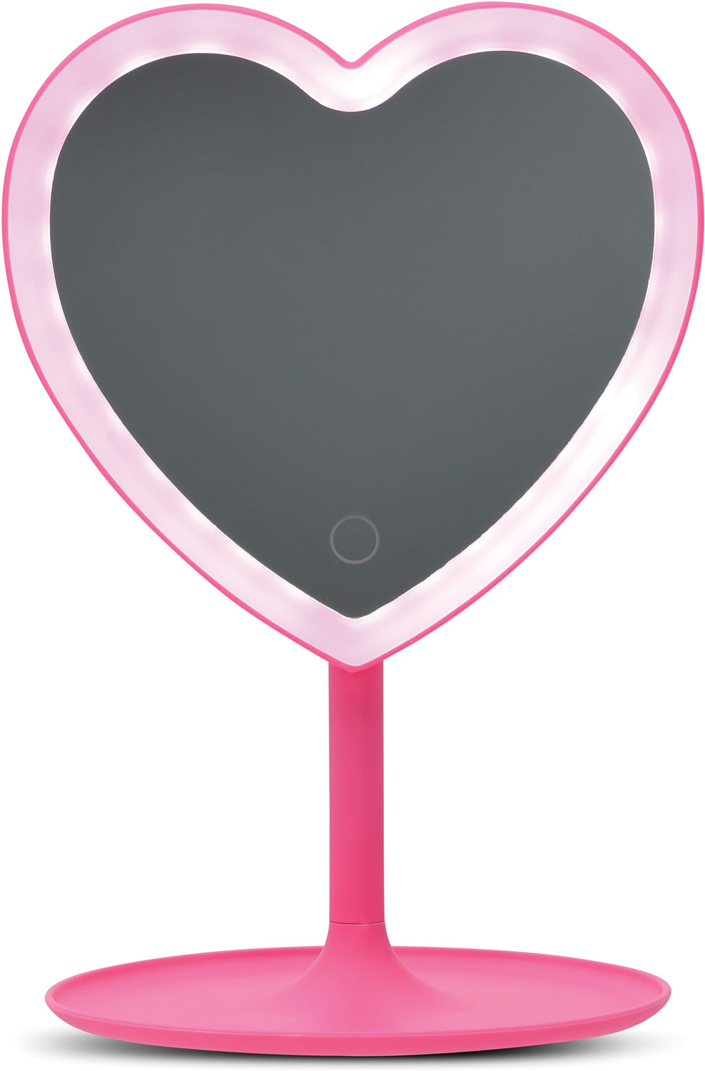 Heart Vanity Mirror Illuminated