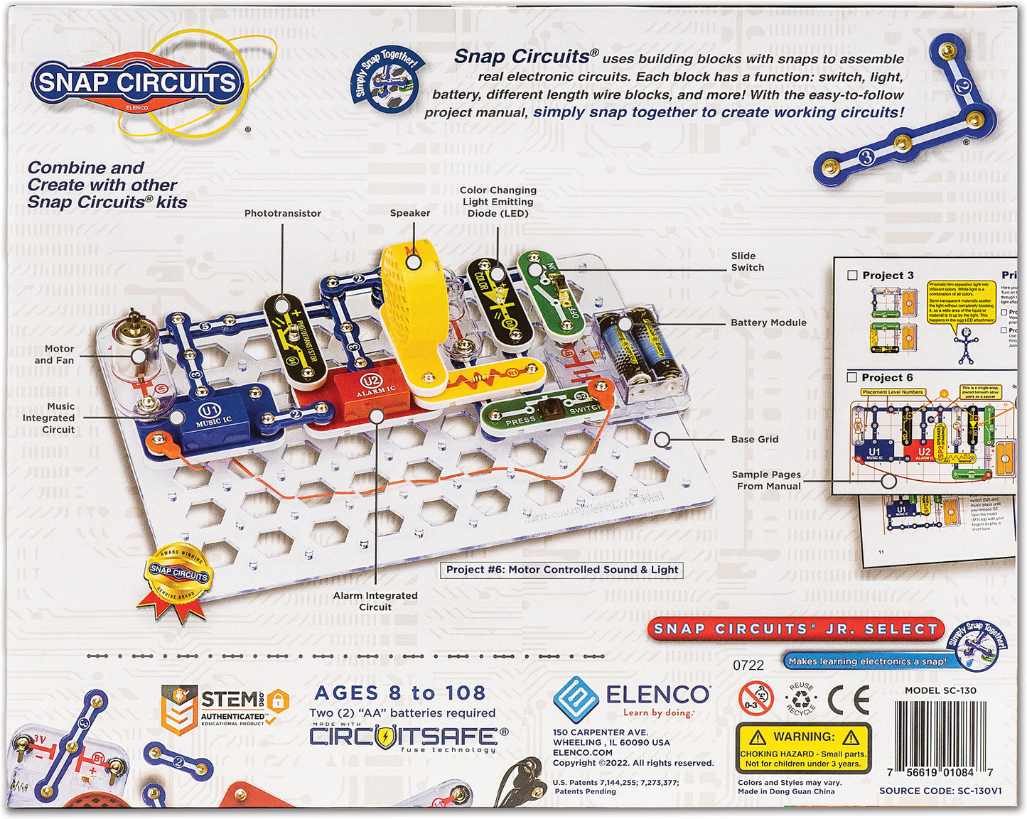 Snap Circuits Explorer Jr Select 130