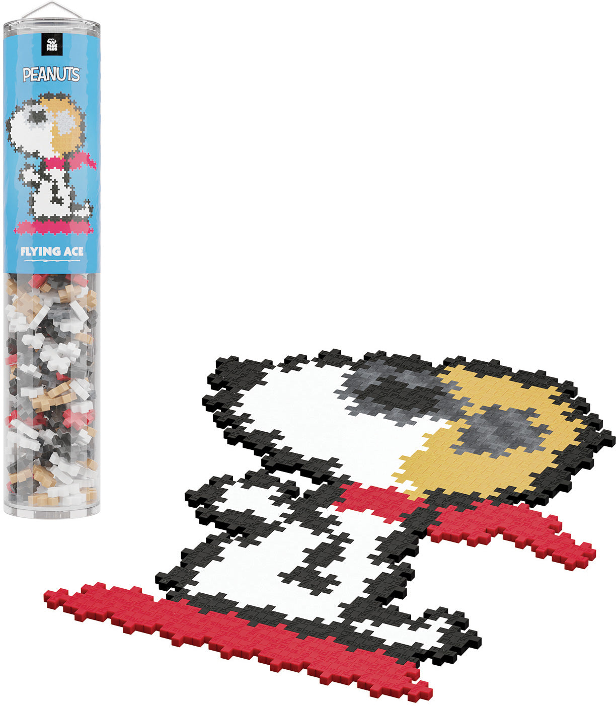 Plus-Plus Peanuts Puzzle By Number Tube