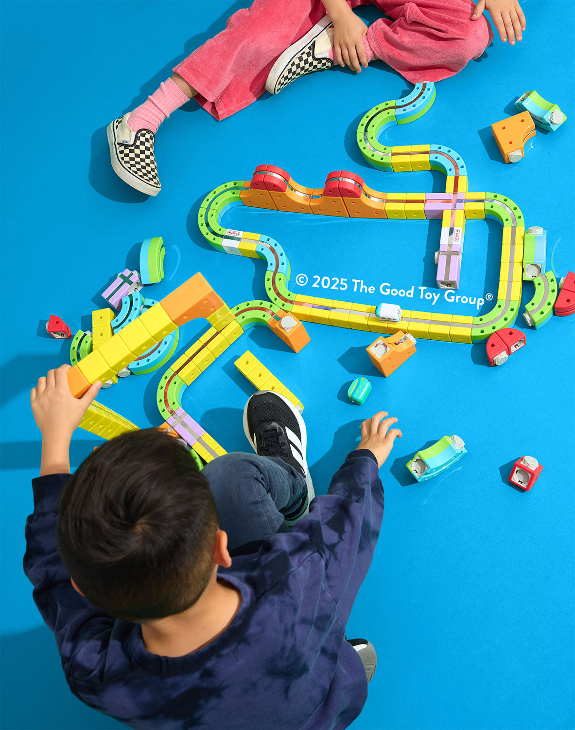 Rail Cube Magnetic Monorail Deluxe Block Set