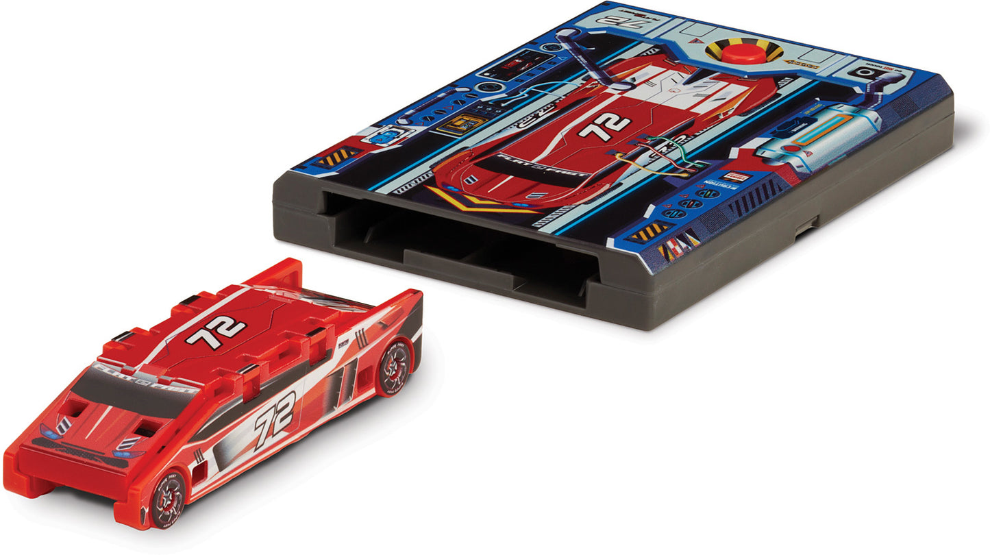 Flat 2 Fast Card Racers (Red)