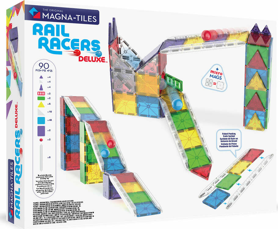 Rail Racers Deluxe - 90 Piece Set