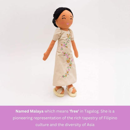Malaya Filipina Cultural Doll