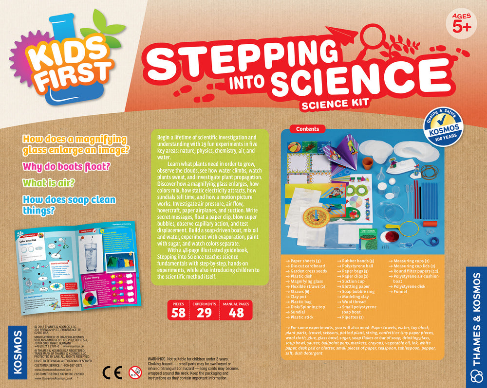 Stepping into Science Kids First
