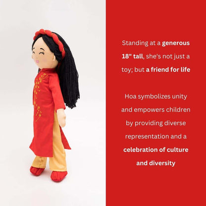 Hoa Vietnamese Cultural Doll