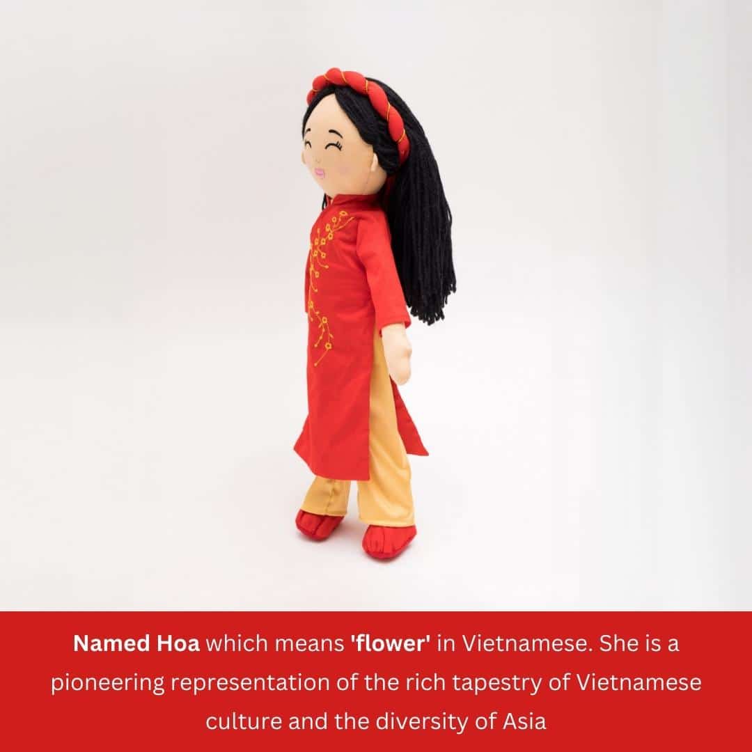 Hoa Vietnamese Cultural Doll