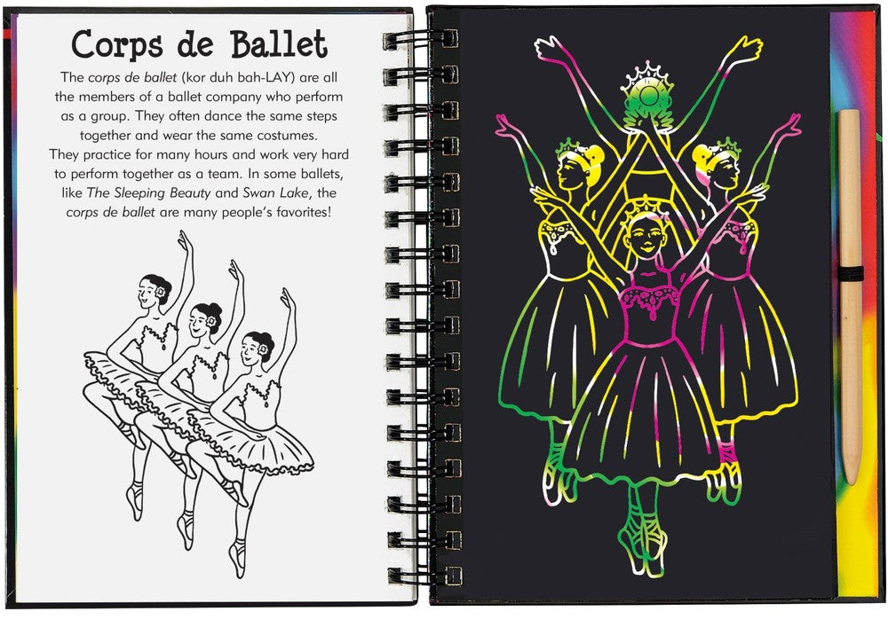 Scratch and Sketch Ballet