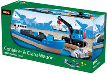 BRIO Freight Ship and Crane