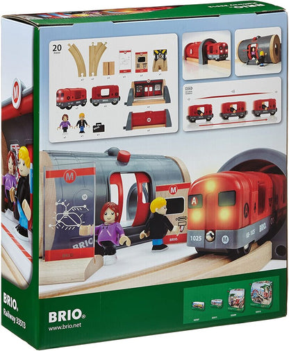BRIO Metro Railway Set