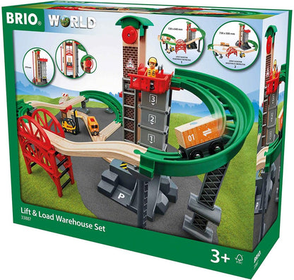 BRIO Lift & Load Warehouse Set