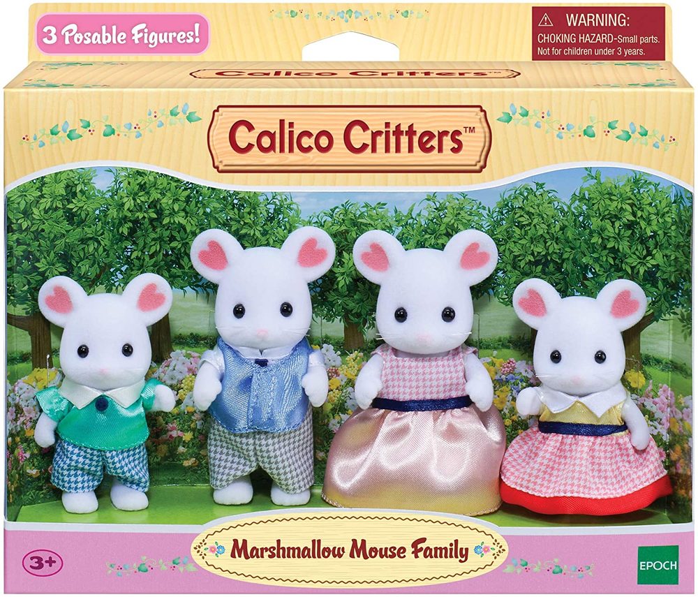 Marshmallow Mouse Family