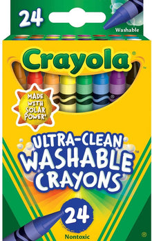 Washable Crayons 24ct